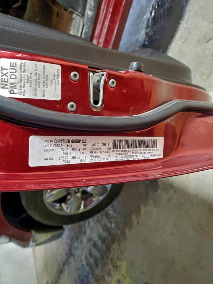 2013 Ram 1500 Slt VIN: 1C6RR7GT1DS695970 Lot: 96800945