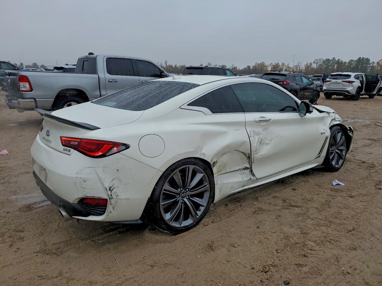 2019 Infiniti Q60 Red Sport 400 VIN: JN1FV7EL1KM440007 Lot: 97104415