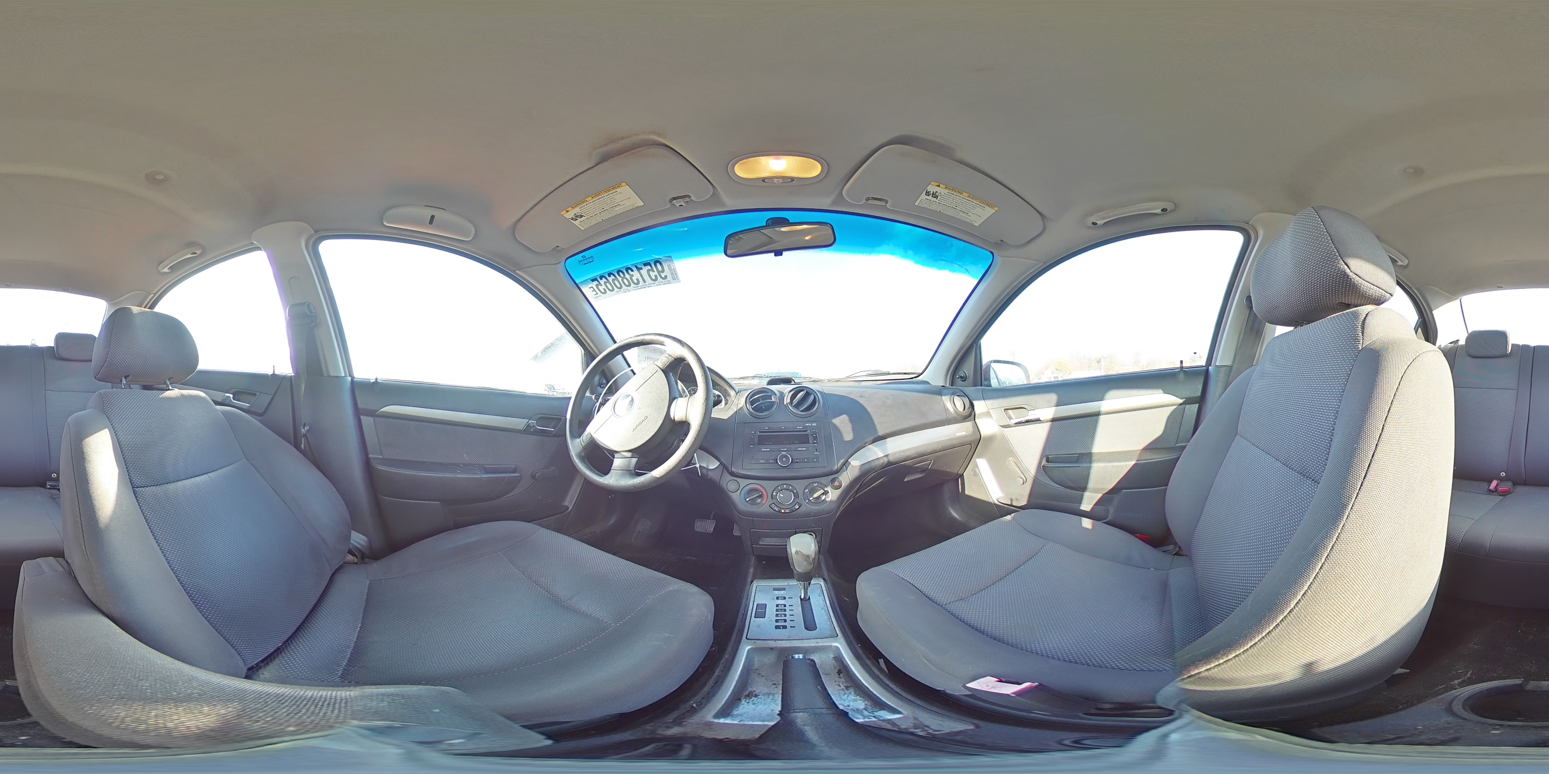 2007 Chevrolet Aveo Base VIN: KL1TD566X7B153453 Lot: 95138665