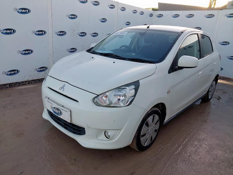 2014 MITSUBISHI MIRAGE 1.2 2 5DR for sale at Copart BRISTOL
