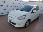 2014 MITSUBISHI MIRAGE 1.2 2 5DR for sale at Copart BRISTOL