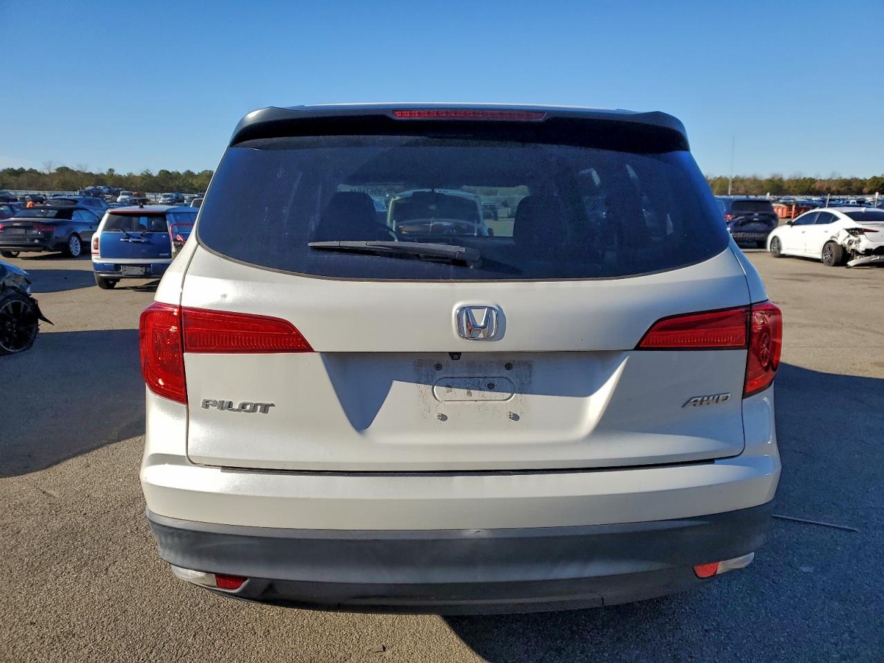 2016 Honda Pilot Lx VIN: 5FNYF6H16GB058451 Lot: 95676045