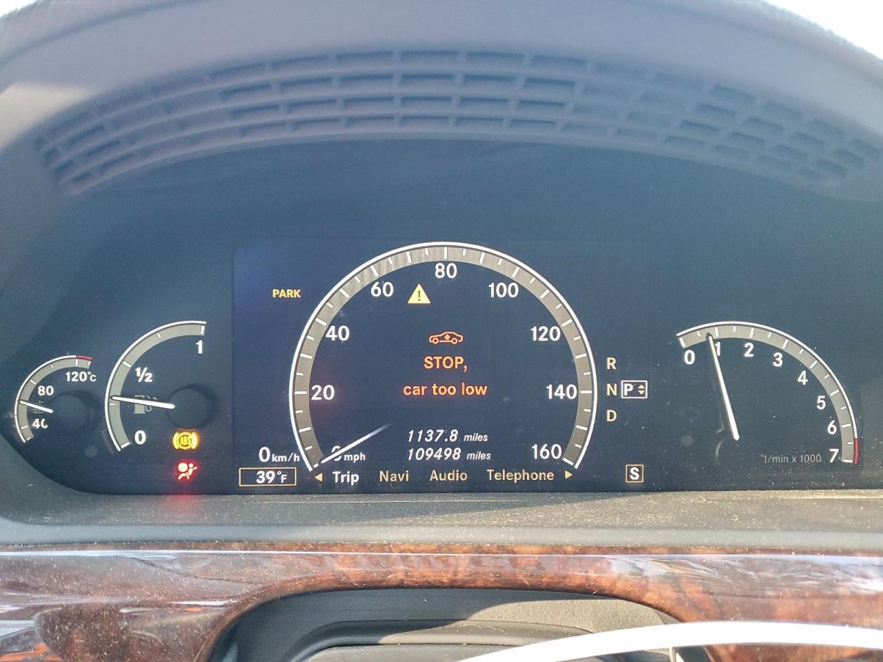 2007 Mercedes-Benz S 550 4Matic VIN: WDDNG86XX7A118409 Lot: 95304465