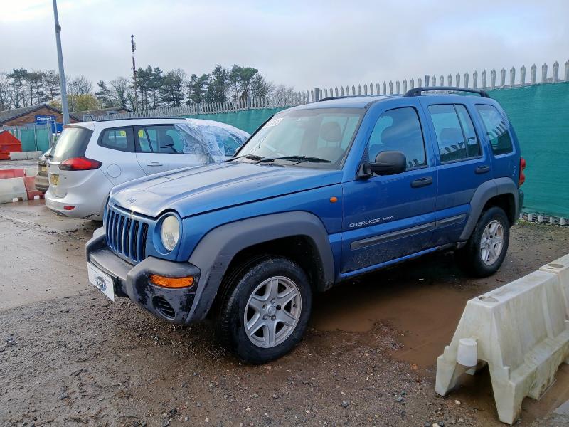 2003 JEEP CHEROKEE 2.8 CRD SPORT 5DR AUTO for sale at Copart WOLVERHAMPTON