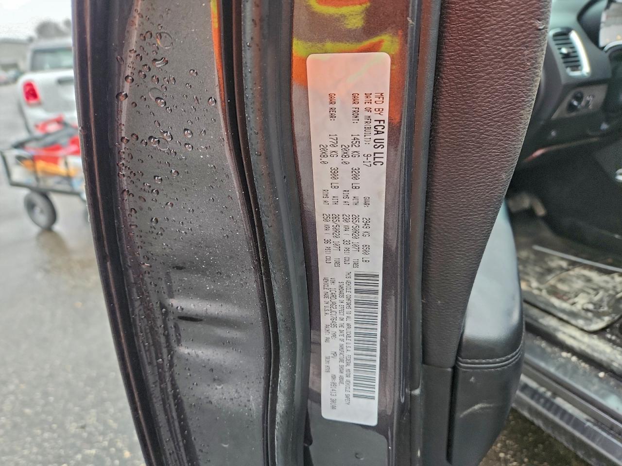 2018 Dodge Durango Sxt VIN: 1C4RDJAG2JC176495 Lot: 94811345