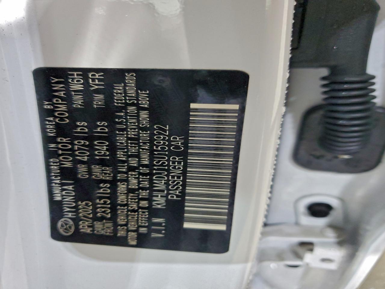 2025 Hyundai Elantra Blue VIN: KMHLM4DJ1SU159922 Lot: 97659645