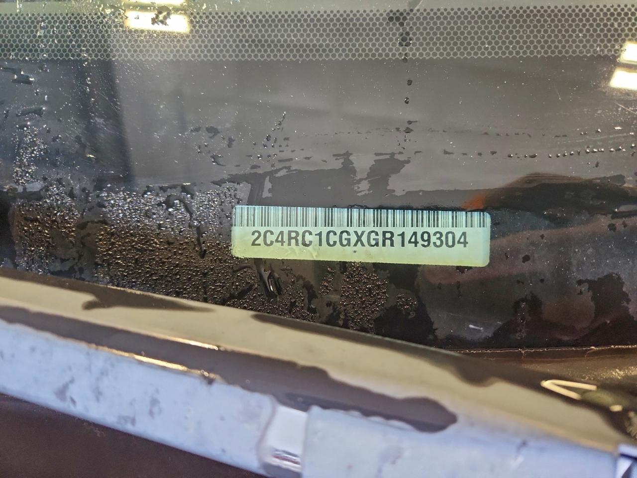 2016 Chrysler Town & Country Touring L VIN: 2C4RC1CGXGR149304 Lot: 95477785