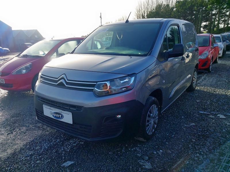 2020 CITROEN BERLINGO 1.5 BLUEHDI 650KG ENTERPRISE 75PS for sale at Copart BELFAST
