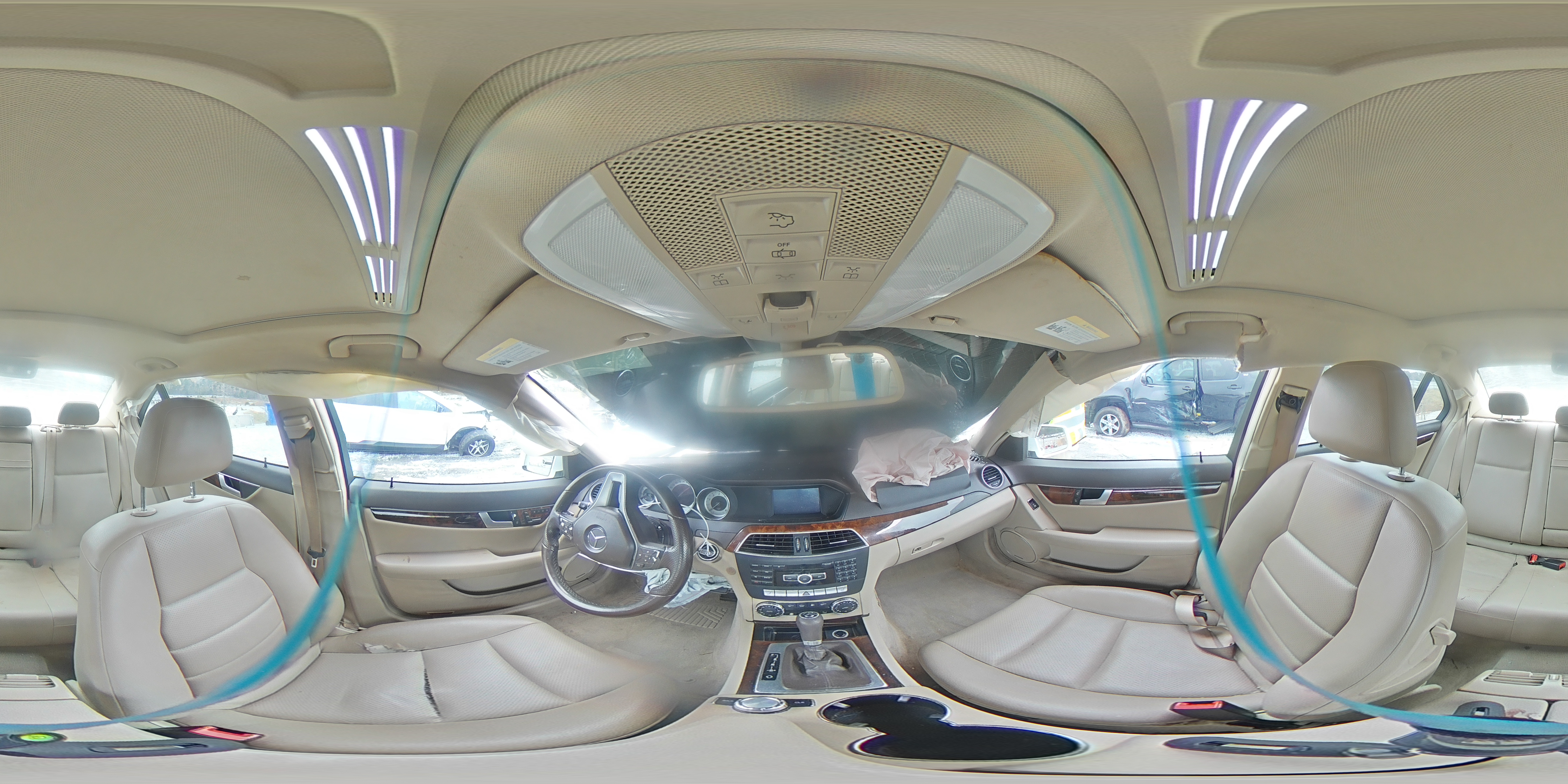 2014 Mercedes-Benz C 250 VIN: WDDGF4HB5EG235315 Lot: 95521275