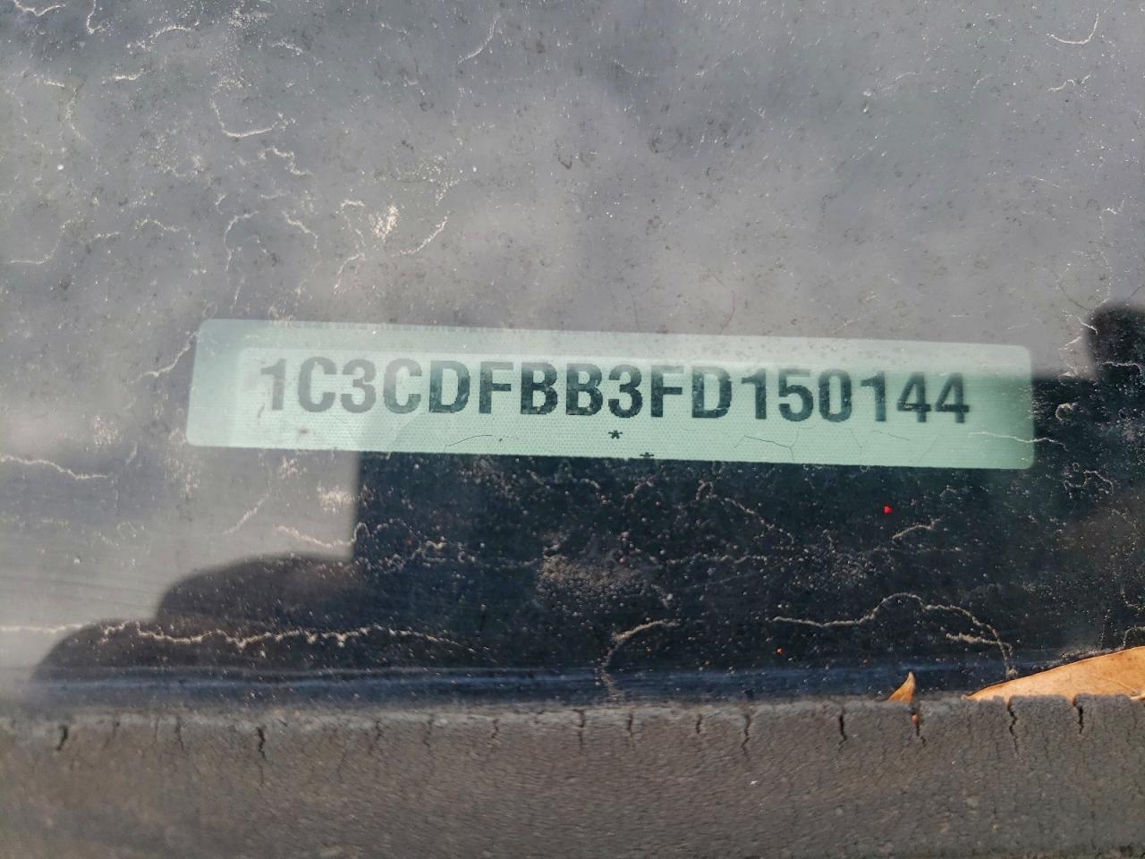 2015 Dodge Dart Sxt VIN: 1C3CDFBB3FD150144 Lot: 94803365