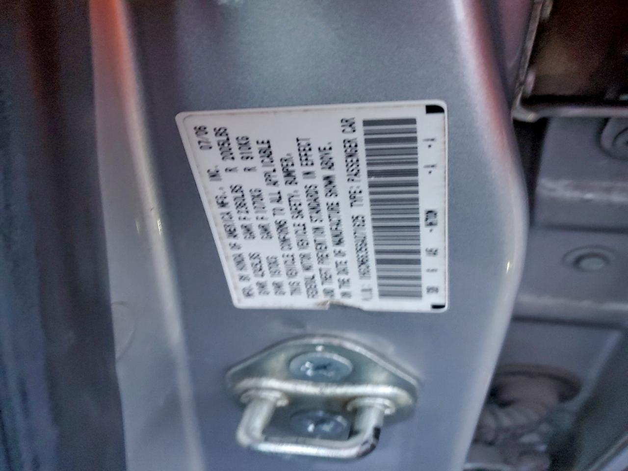 2006 Honda Accord Lx VIN: 1HGCM66356A071625 Lot: 95717995