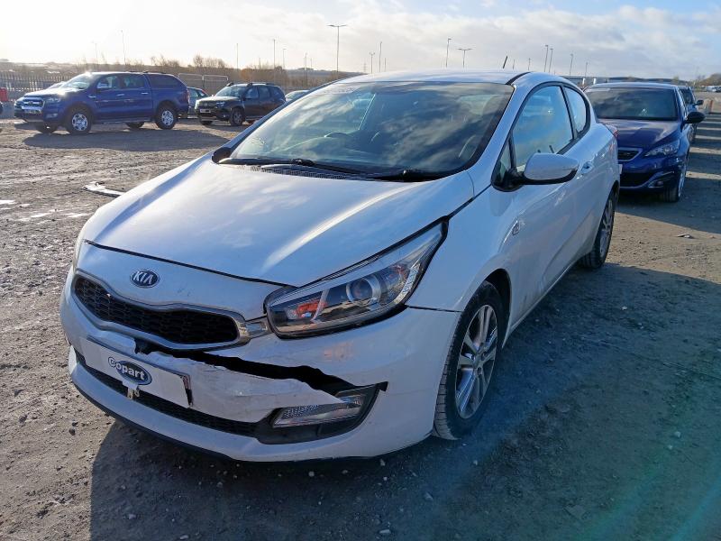 2014 KIA PRO CEED 1.4 VR7 3DR for sale at Copart CORBY