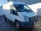 2012 FORD TRANSIT MEDIUM ROOF VAN TDCI 125PS for sale at Copart WHITBURN