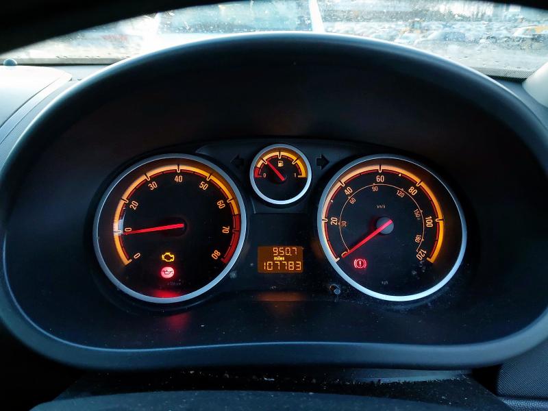 2009 VAUXHALL CORSA 1.2I 16V DESIGN 5DR