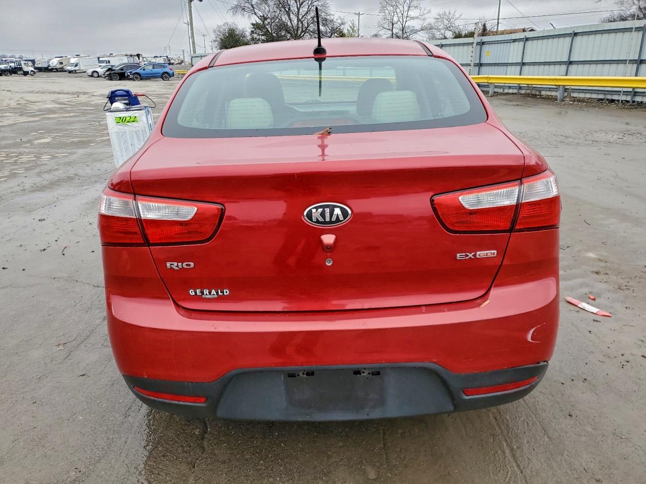 2013 Kia Rio Ex VIN: KNADN4A35D6135347 Lot: 96112115