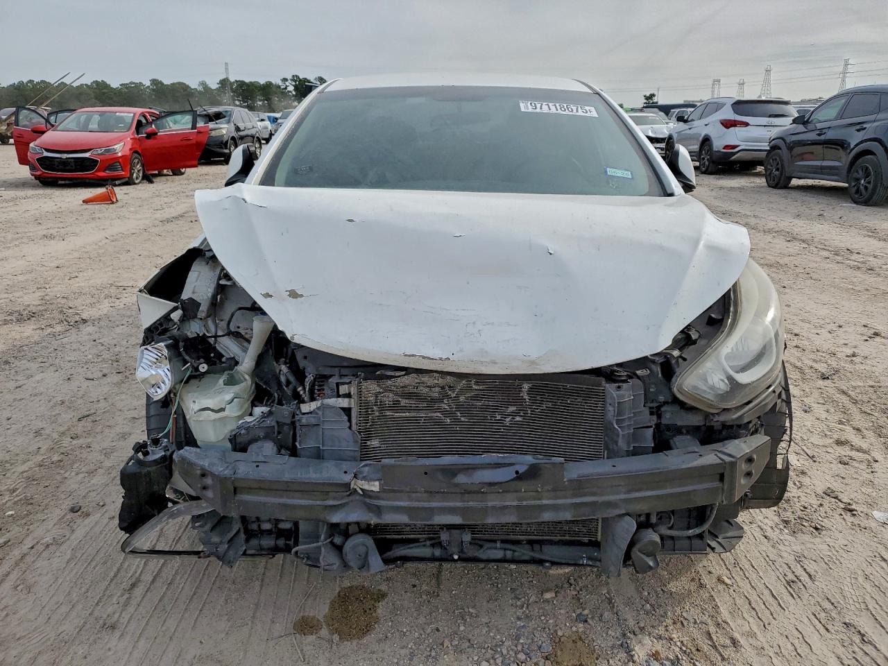 2014 Hyundai Elantra Se VIN: 5NPDH4AEXEH475564 Lot: 97118675