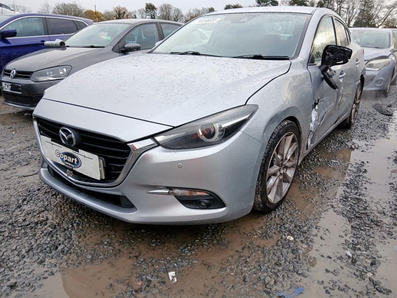 2017 MAZDA 3 2.0 SPORT NAV 4DR for sale at Copart WOLVERHAMPTON