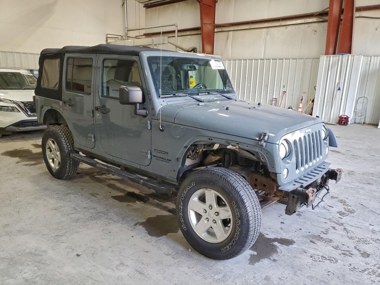 2014 Jeep Wrangler Unlimited Sport VIN: 1C4BJWDG3EL263802 Lot: 97258225