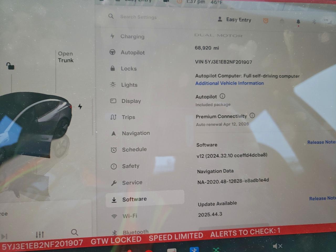 2022 Tesla Model 3 VIN: 5YJ3E1EB2NF201907 Lot: 95767235