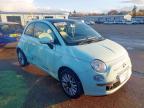 2014 FIAT 500 1.2 LOUNGE 3DR [START STOP] for sale at Copart NEWBURY