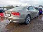 2013 AUDI A8 3.0 TDI QUATTRO SE EXECUTIVE 4DR TIP AUTO for sale at Copart ROCHFORD