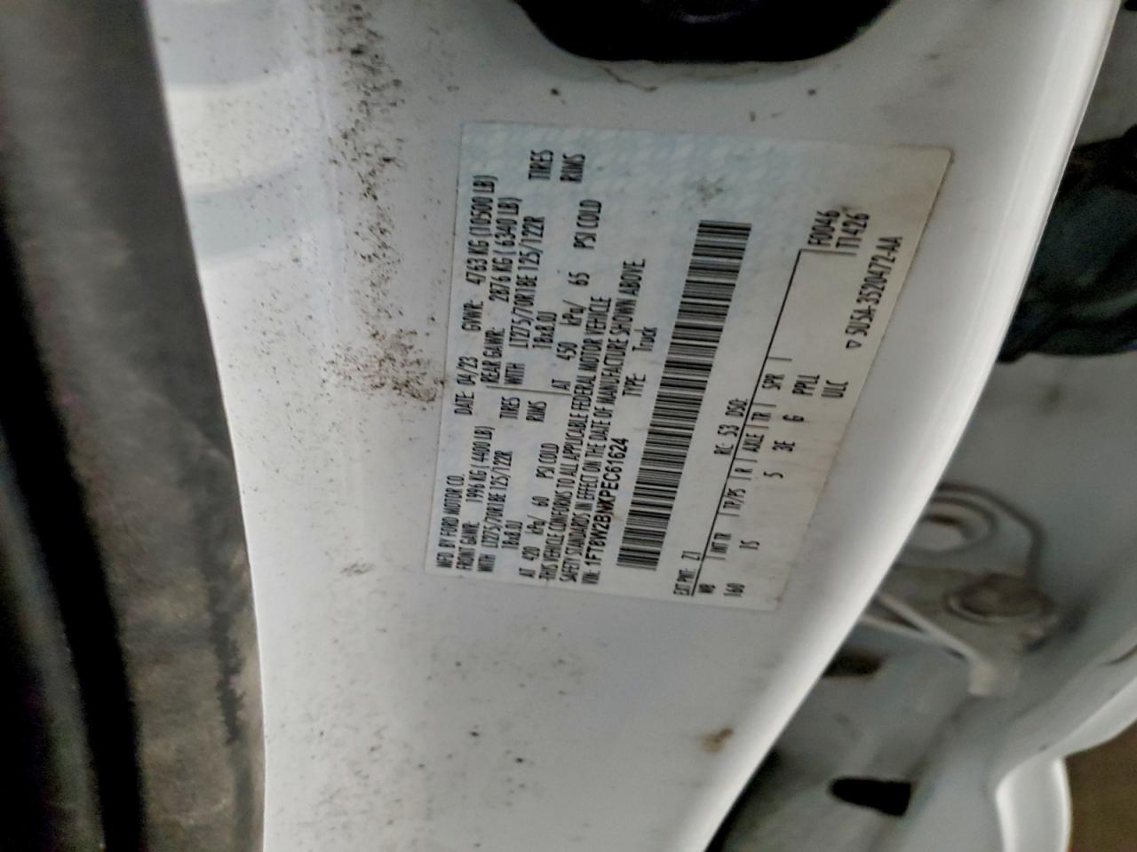 2023 Ford F250 Super Duty VIN: 1FT8W2BNXPEC61624 Lot: 95618005