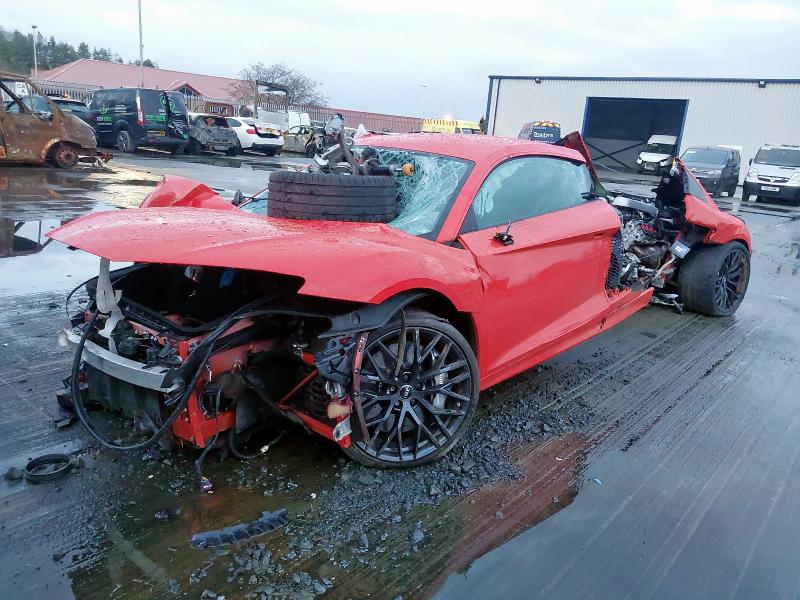 2017 AUDI R8 5.2 FSI V10 PLUS QUATTRO 2DR S TRONIC for sale at Copart EAST KILBRIDE