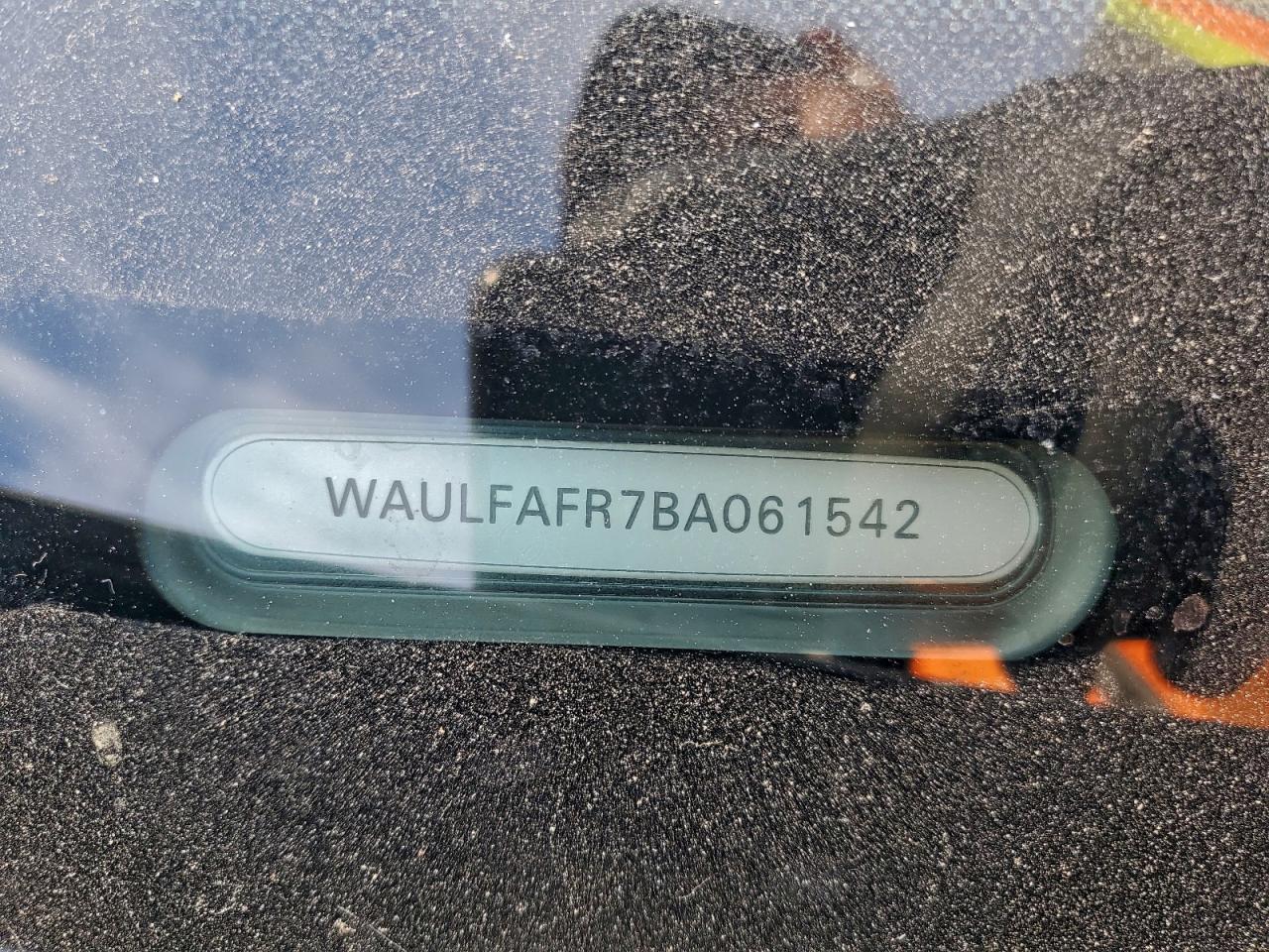 2011 Audi A5 Premium Plus VIN: WAULFAFR7BA061542 Lot: 95116425