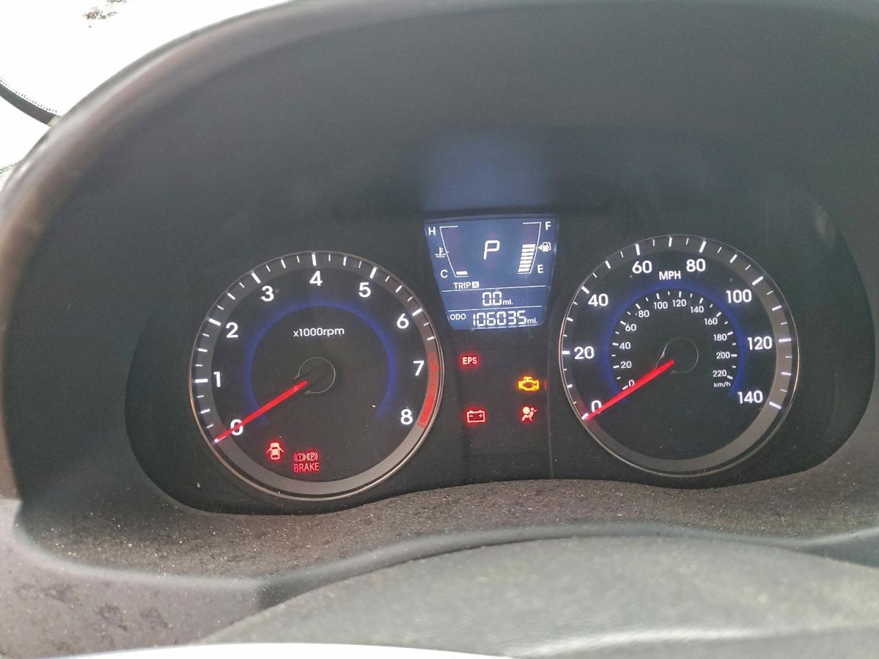 2013 Hyundai Accent Gls VIN: KMHCT5AE9DU074538 Lot: 96785205