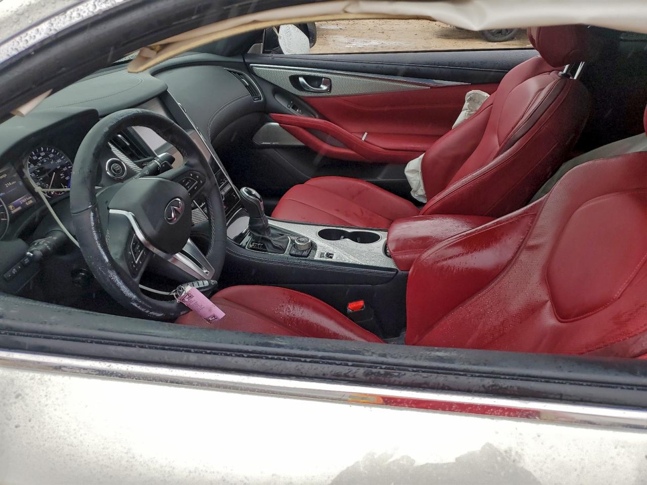 2019 Infiniti Q60 Red Sport 400 VIN: JN1FV7EL1KM440007 Lot: 97104415