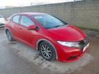 2012 HONDA CIVIC 1.8 I-VTEC SE 5DR for sale at Copart YORK