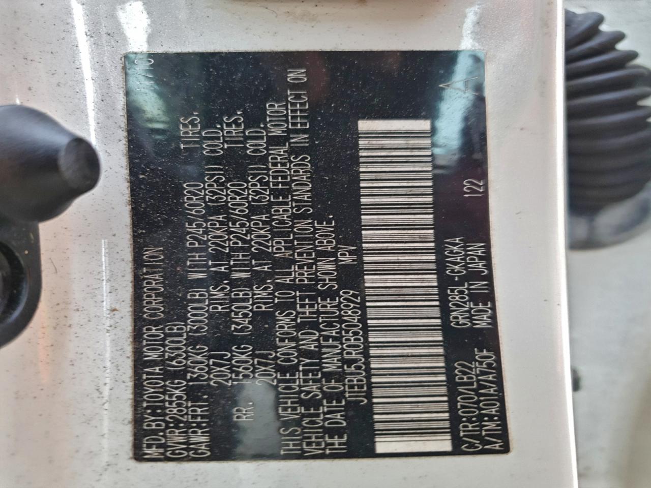 2011 Toyota 4Runner Sr5 VIN: JTEBU5JR0B5048929 Lot: 81232915