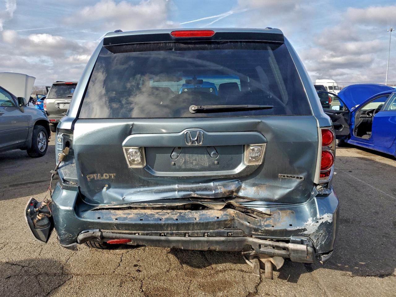 2007 Honda Pilot Exl VIN: 2HKYF185X7H500851 Lot: 94477485