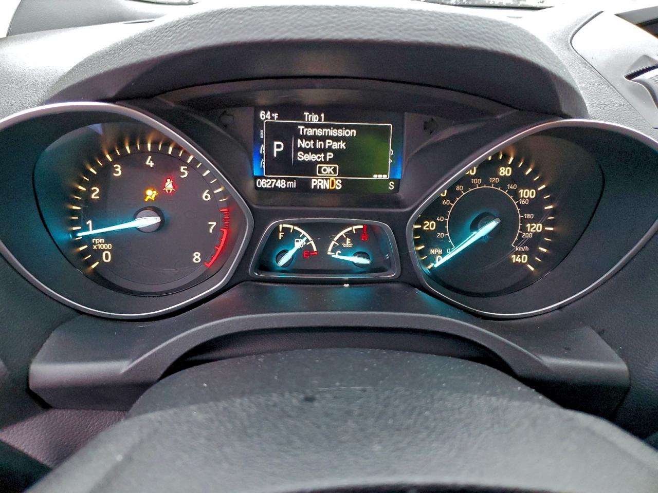 2017 Ford Escape S VIN: 1FMCU0F73HUB96411 Lot: 95515485