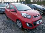 2014 KIA PICANTO 1.0 1 5DR for sale at Copart WOLVERHAMPTON