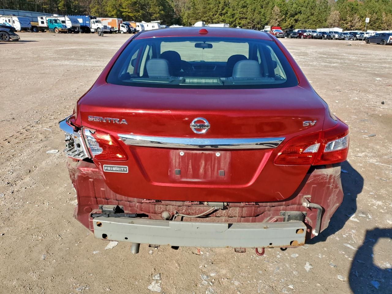 2019 Nissan Sentra S VIN: 3N1AB7AP3KY206928 Lot: 93916845