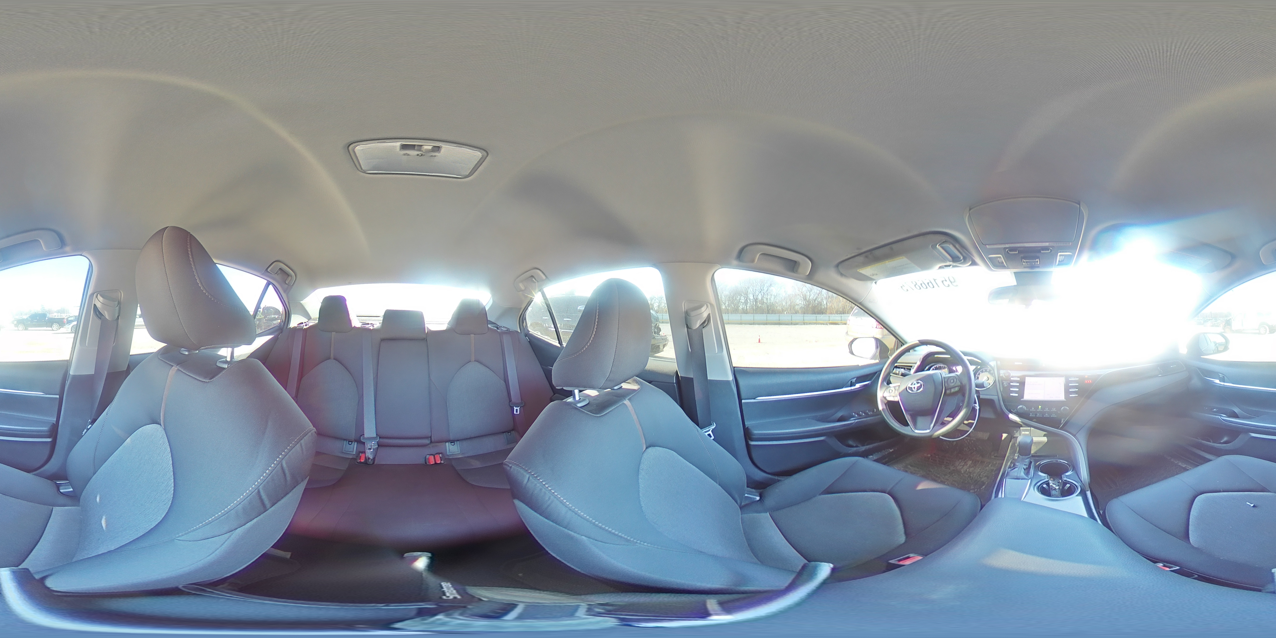 2019 Toyota Camry L VIN: 4T1B11HK0KU283492 Lot: 95166875