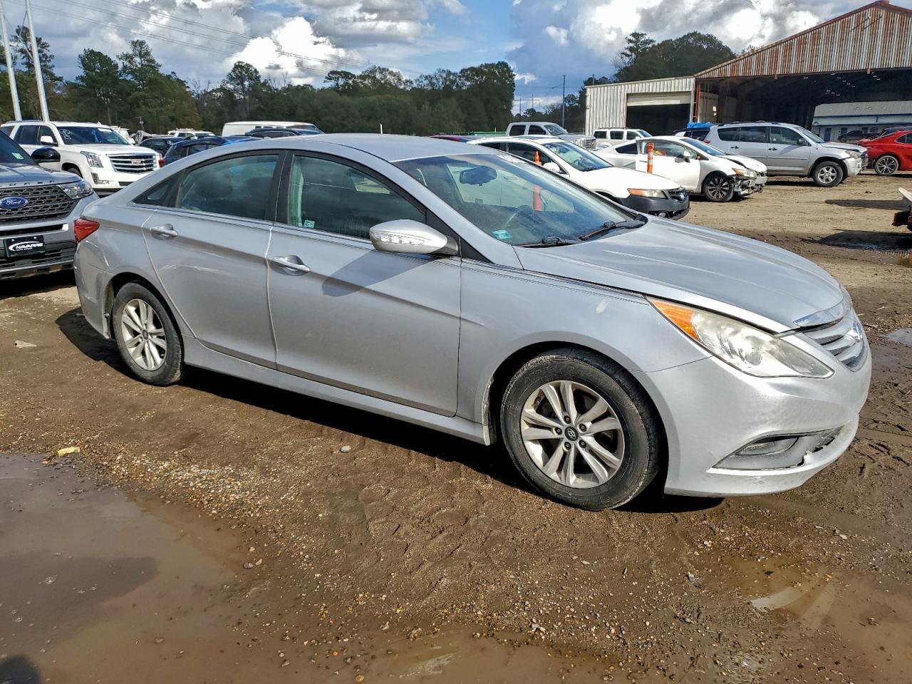 2014 Hyundai Sonata Gls VIN: 5NPEB4AC6EH927904 Lot: 97418835