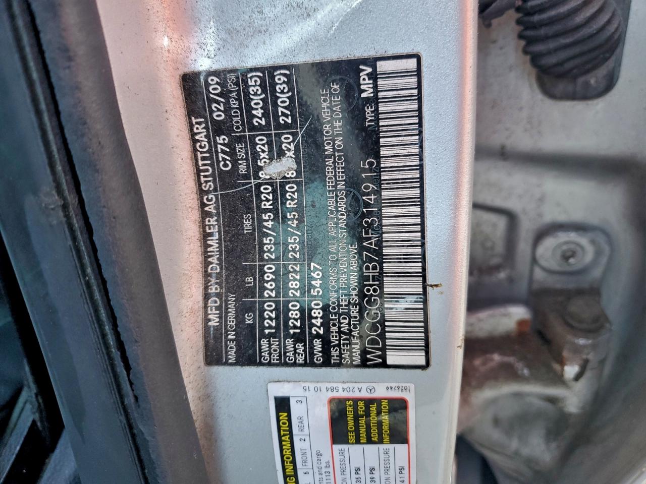 Фото: WDCGG8HB7AF314915