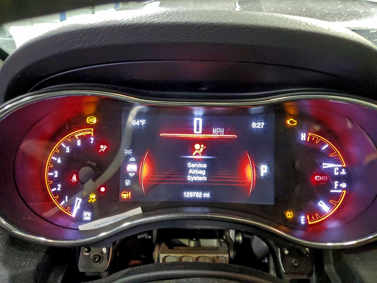 2017 Dodge Durango R/T VIN: 1C4SDJCT4HC611183 Lot: 94924565