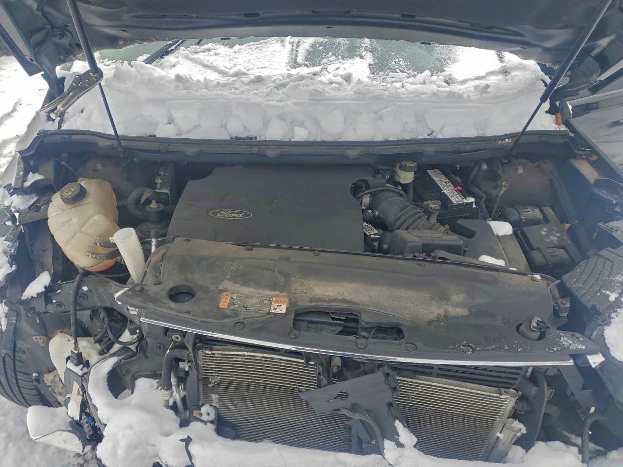 2015 Ford Edge Titanium VIN: 2FMTK4K80FBB71870 Lot: 93203465