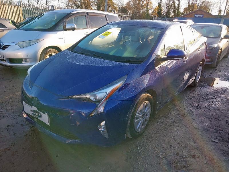 2016 TOYOTA PRIUS 1.8 VVTI BUSINESS ED PLUS 5DR CVT [15 INCH ALLOY] for sale at Copart WOLVERHAMPTON