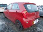 2014 KIA PICANTO 1.0 1 5DR for sale at Copart WOLVERHAMPTON