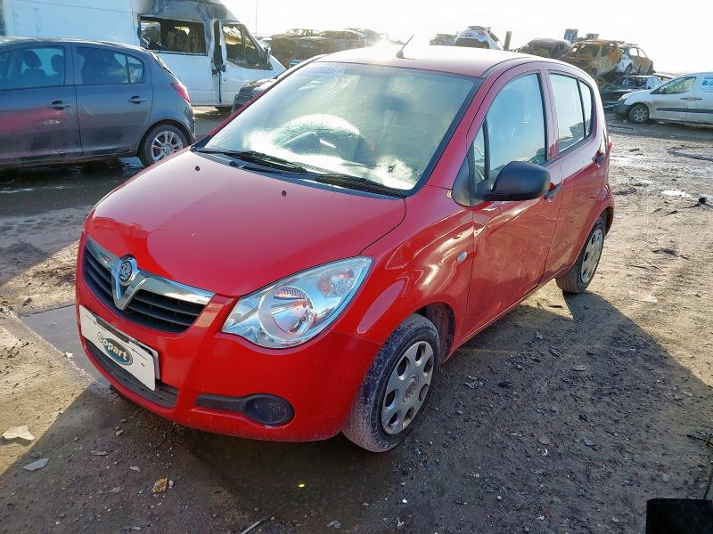 2010 VAUXHALL AGILA 1.0 12V ECOFLEX EXPRESSION 5DR for sale at Copart PETERLEE