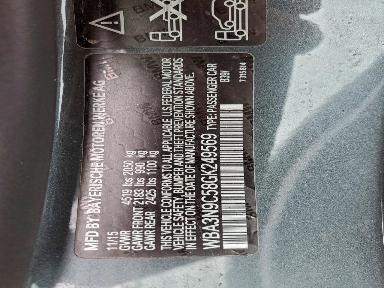 Фото: WBA3N9C58GK249569