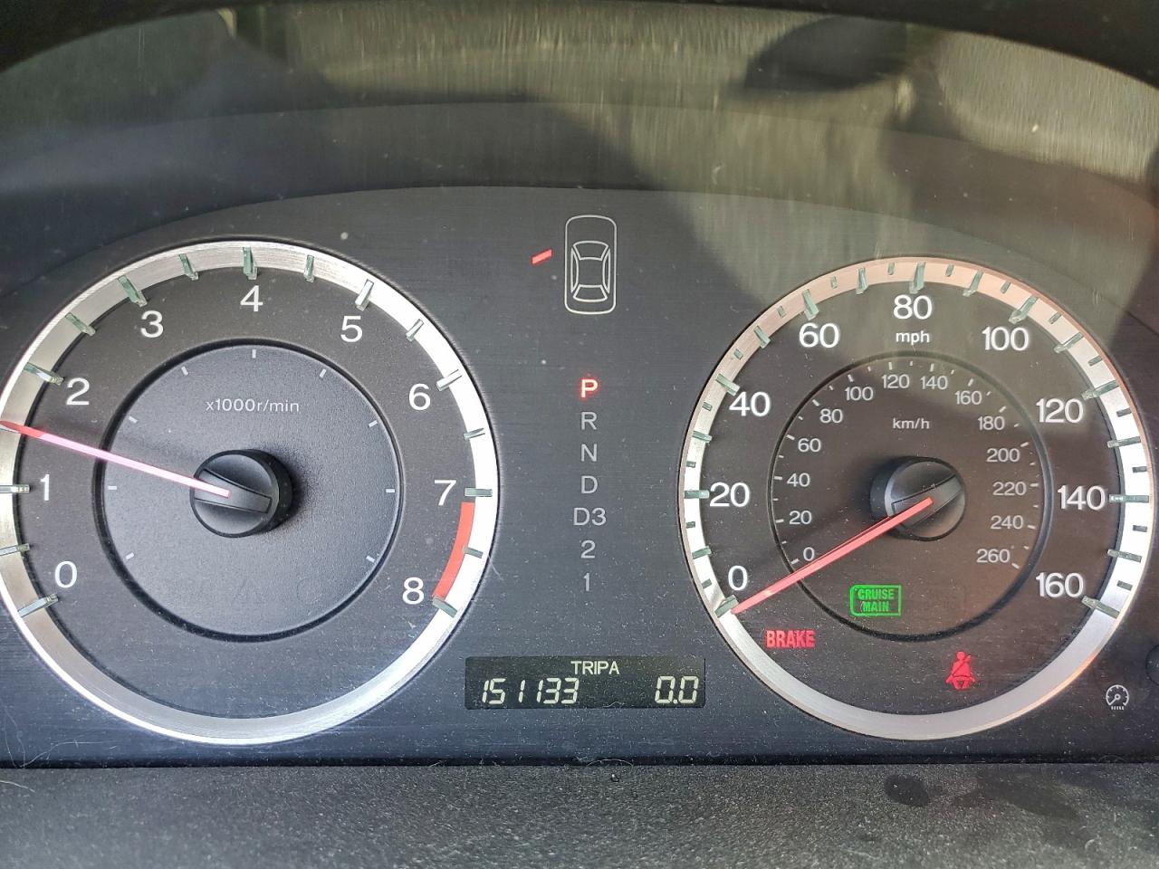 2008 Honda Accord Exl VIN: 1HGCP268X8A139304 Lot: 96071195