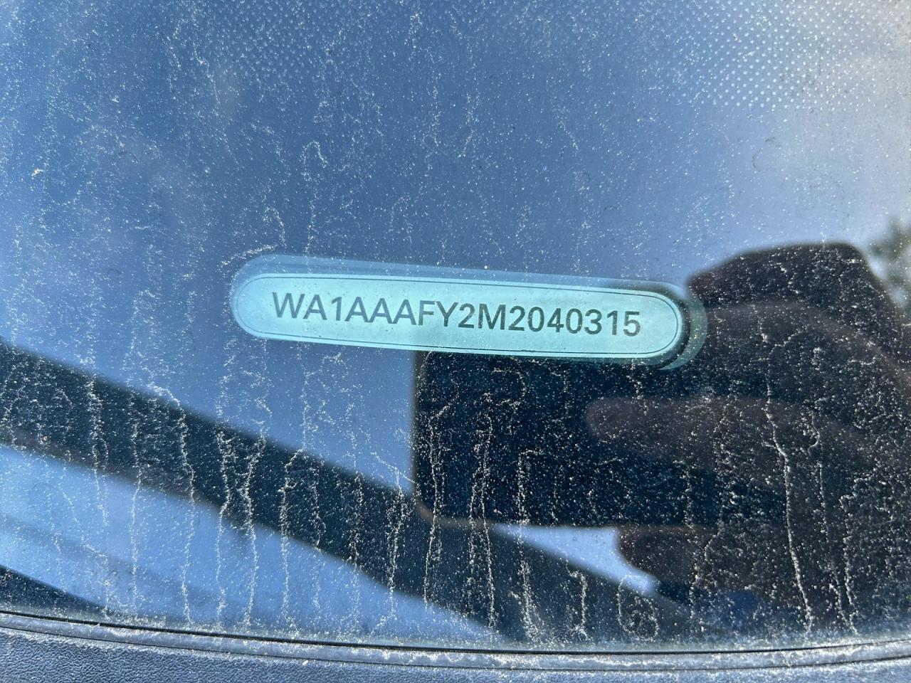 2021 Audi Q5 Premium VIN: WA1AAAFY2M2040315 Lot: 97825415