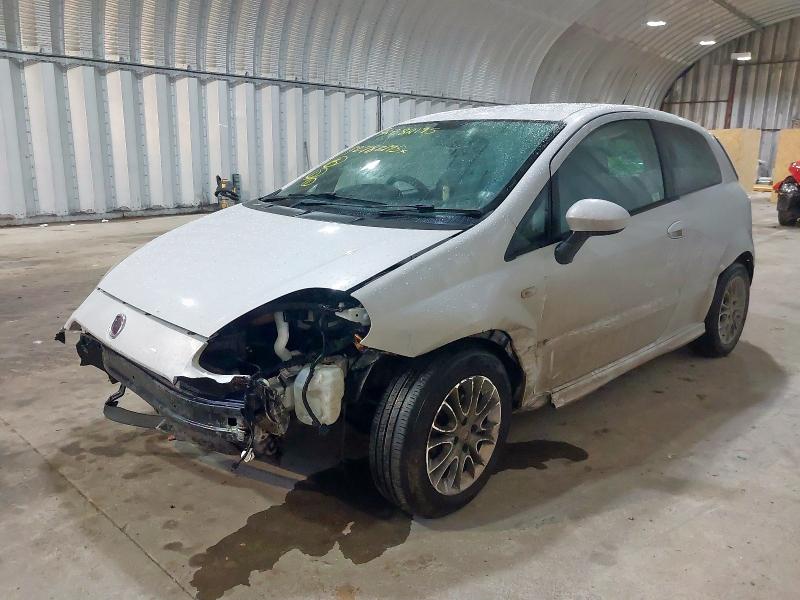 2012 FIAT PUNTO 1.4 GBT 3DR for sale at Copart WHITBURN