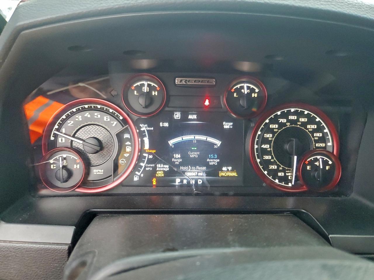 2016 Ram 1500 Rebel VIN: 1C6RR7YG9GS114107 Lot: 94950145