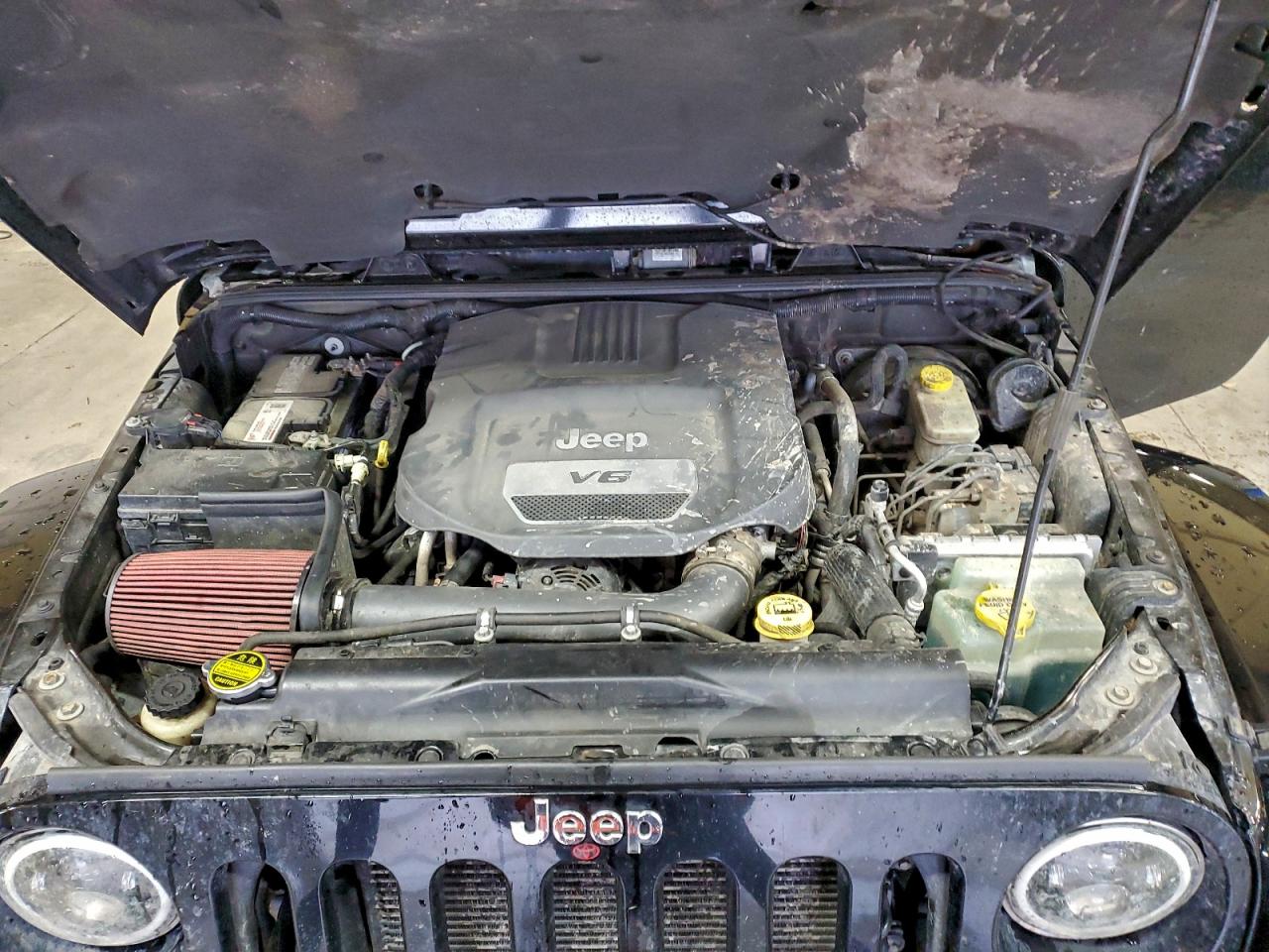 2014 Jeep Wrangler Unlimited Sahara VIN: 1C4BJWEG8EL224329 Lot: 95551015